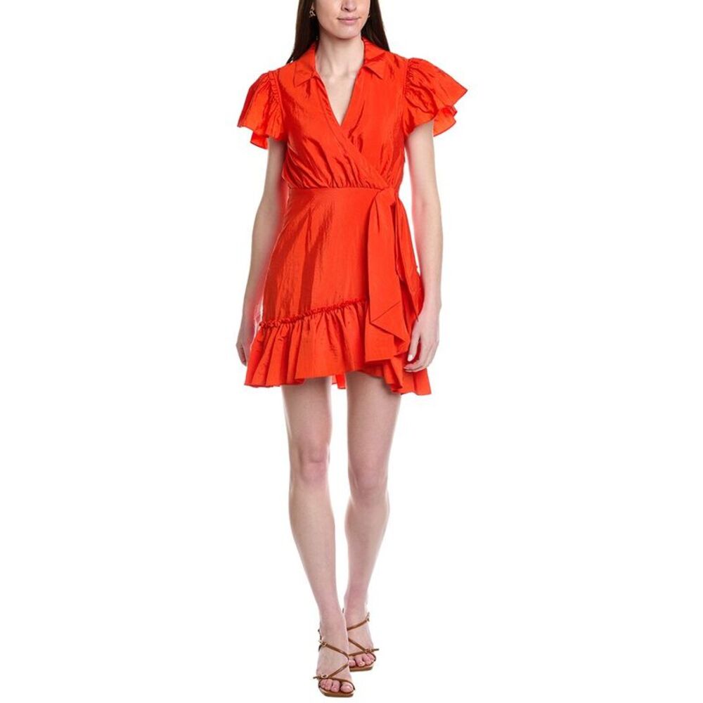 Cinq À Sept Womens  Lila Mini Dress, Red